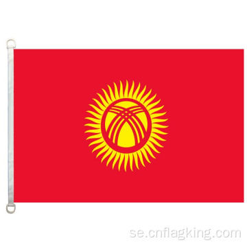 Kirgizistan flagga 90 * 150 cm 100% polyster